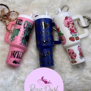 Mini Tumbler Keychains